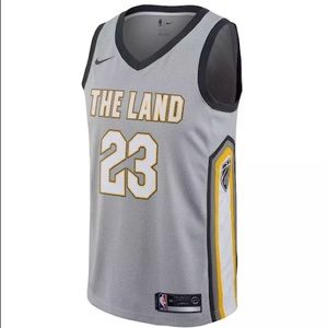 LebronJames CLE Cavs City Edition Swingman Jersey